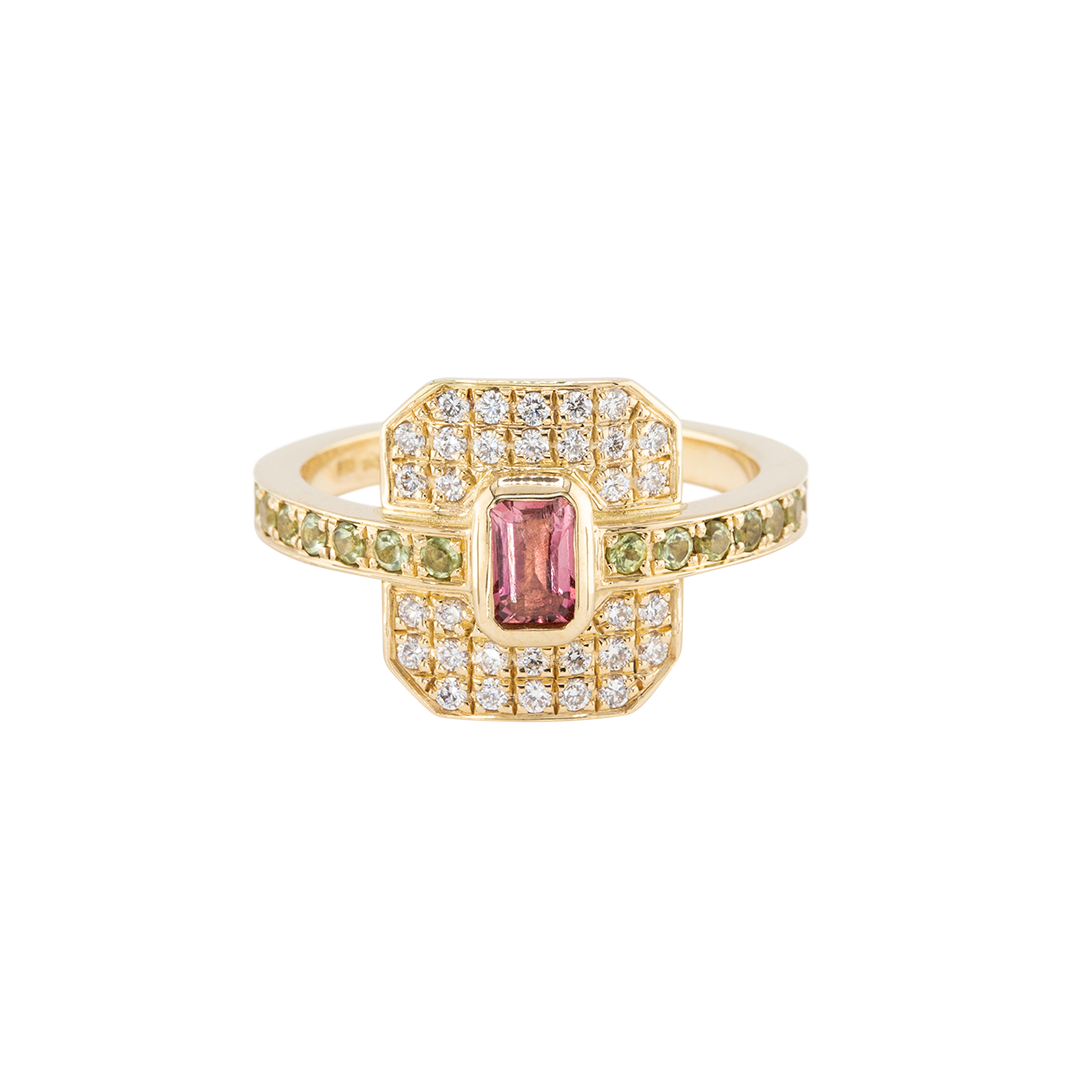 Ring CLEO mini Gelbgold Gr. 53 - The SISS BLISS GmbH