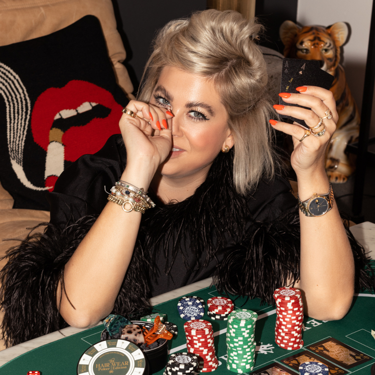 The HAIR WEAR - Poker Edition (3 Haarklammern)🎁 - The SISS BLISS GmbH