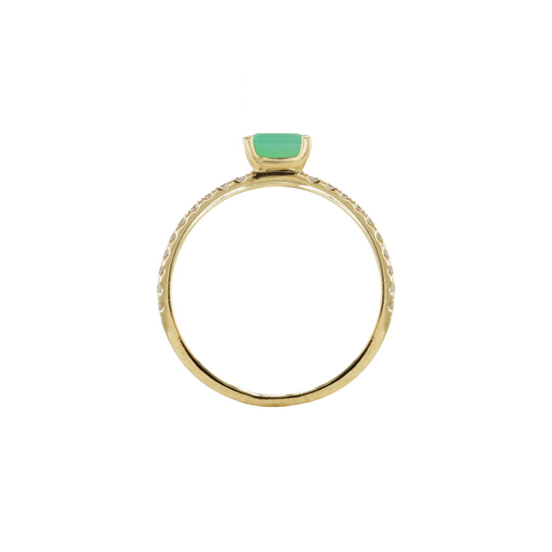 Ring SMILLA Gelbgold Gr. 53