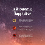 Ring ASTRONOMIC SAPPHIRES - The SISS BLISS GmbH