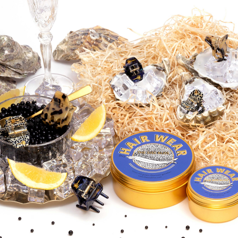 The HAIR WEAR - Kaviar Edition Set (6 Haarklammern) - The SISS BLISS GmbH