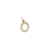 Diamantbuchstabe EMMA Gelbgold Buchstabe O - The SISS BLISS