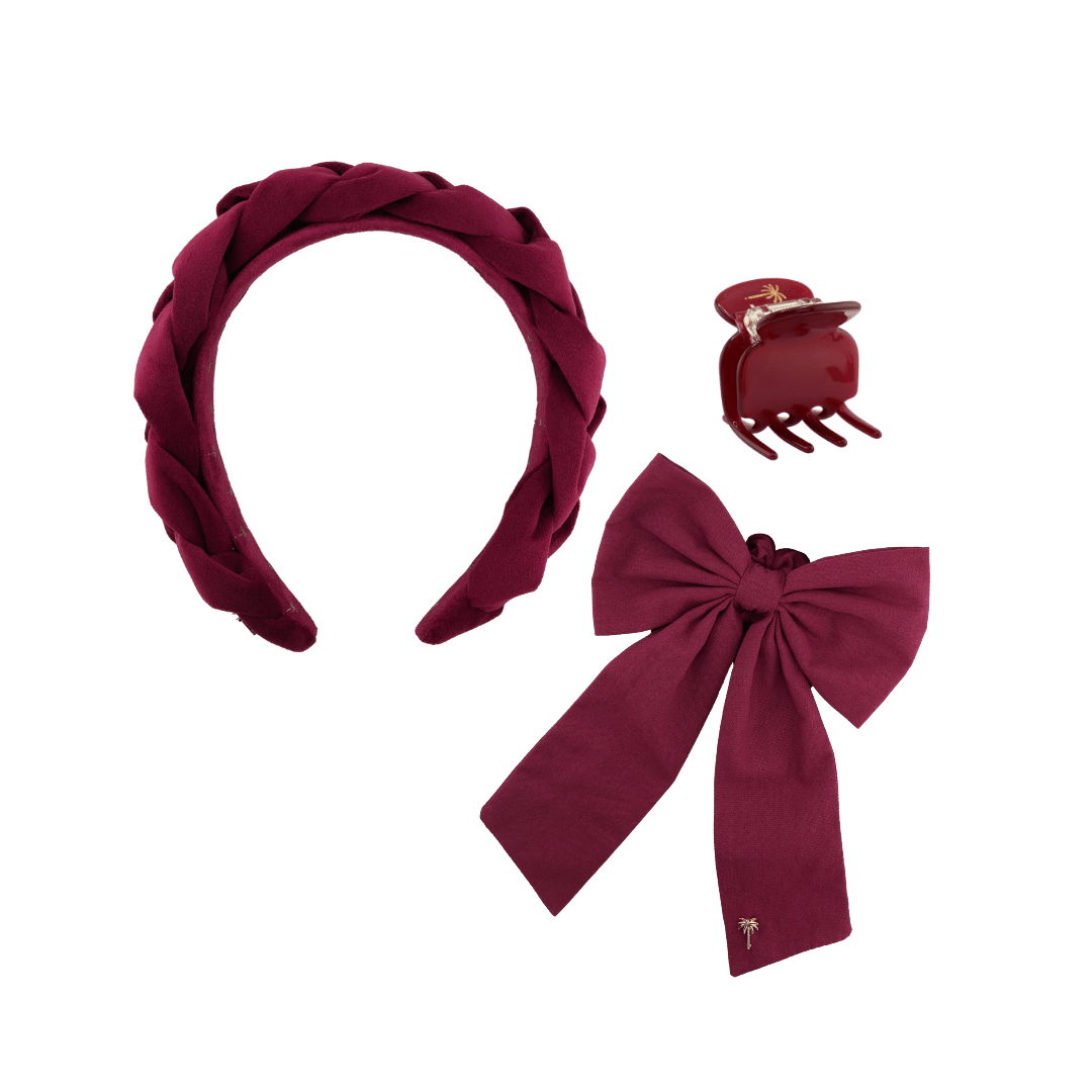 The COOL CROWN x The BOLD BOW - PLUM PEARL - The SISS BLISS GmbH