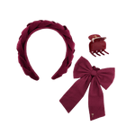 The COOL CROWN x The BOLD BOW - PLUM PEARL - The SISS BLISS GmbH