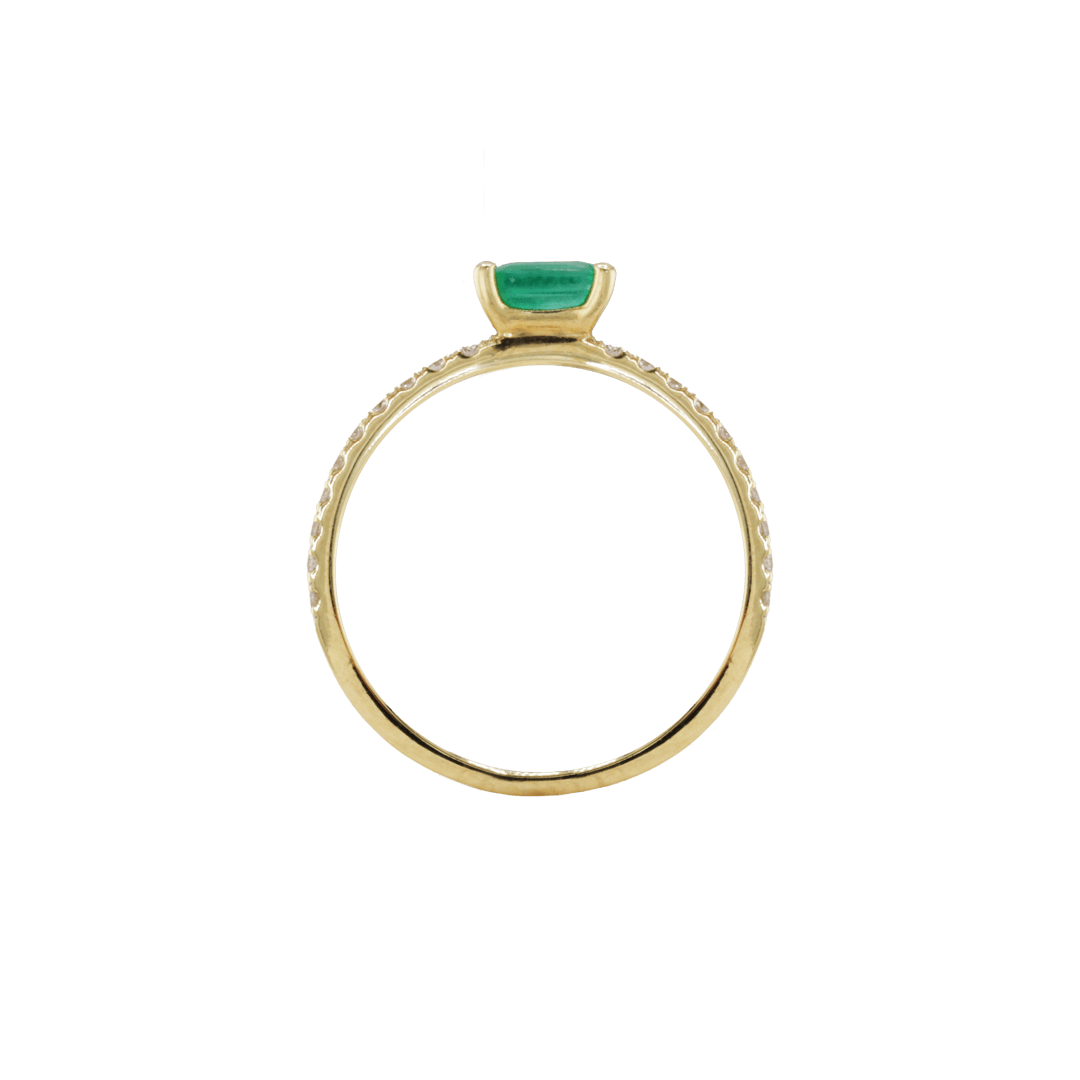 Ring SMILLA Gelbgold Gr. 54