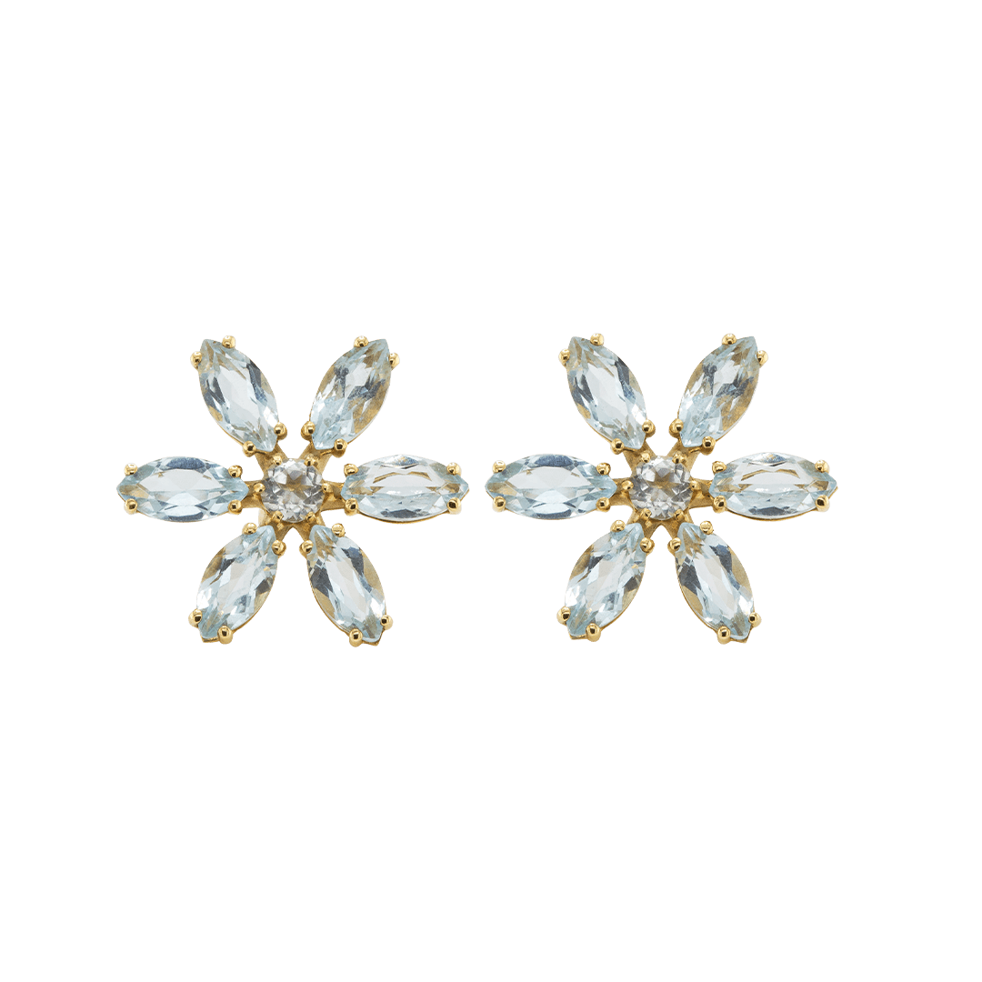 Ohrringe DAISY Gelbgold - The SISS BLISS