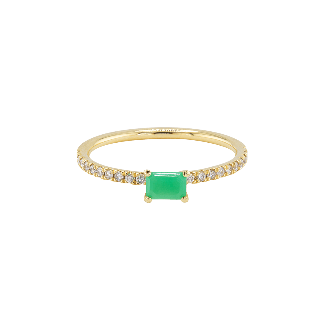Ring SMILLA Gelbgold Gr. 53