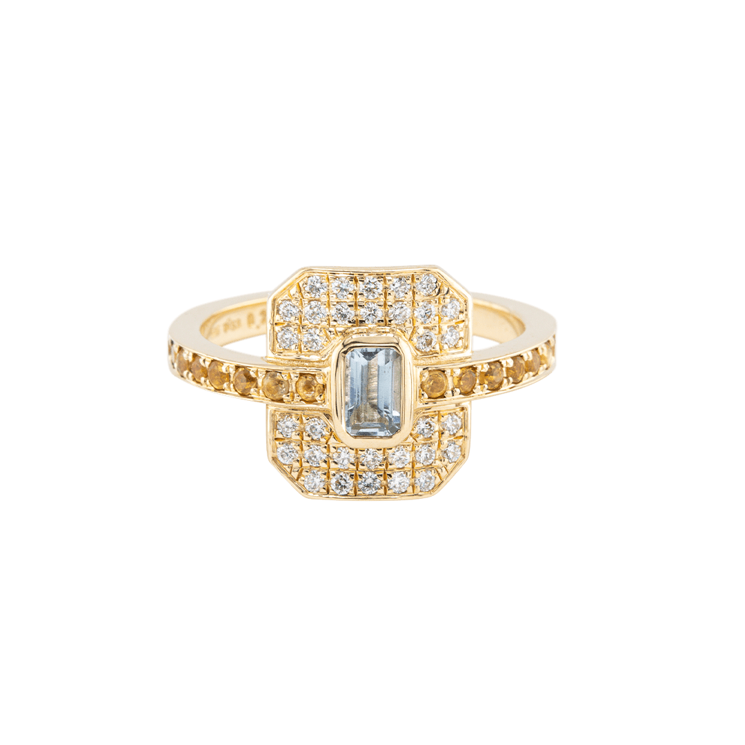 Ring CLEO mini Gelbgold Gr. 55 - The SISS BLISS