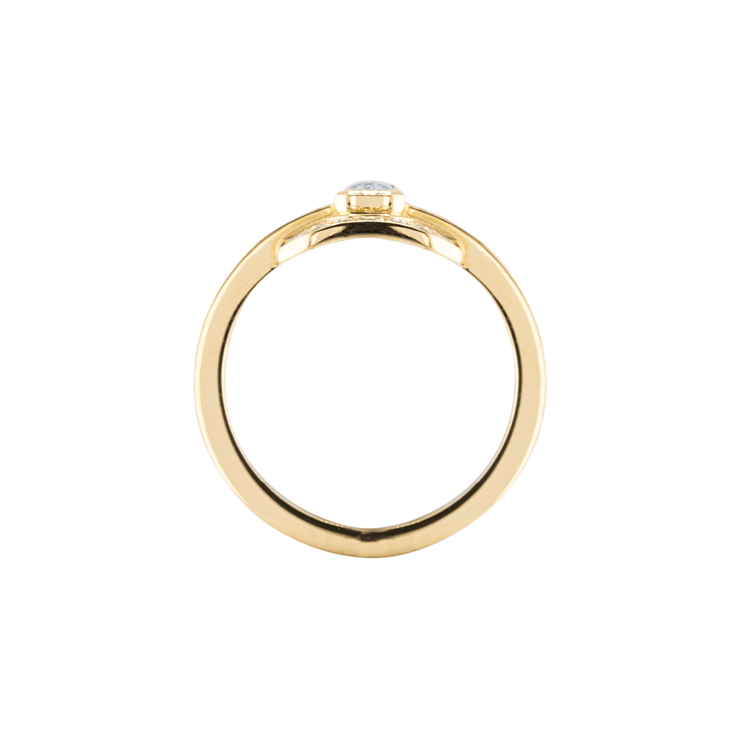 Ring CLEO mini Gelbgold Gr. 55 - The SISS BLISS