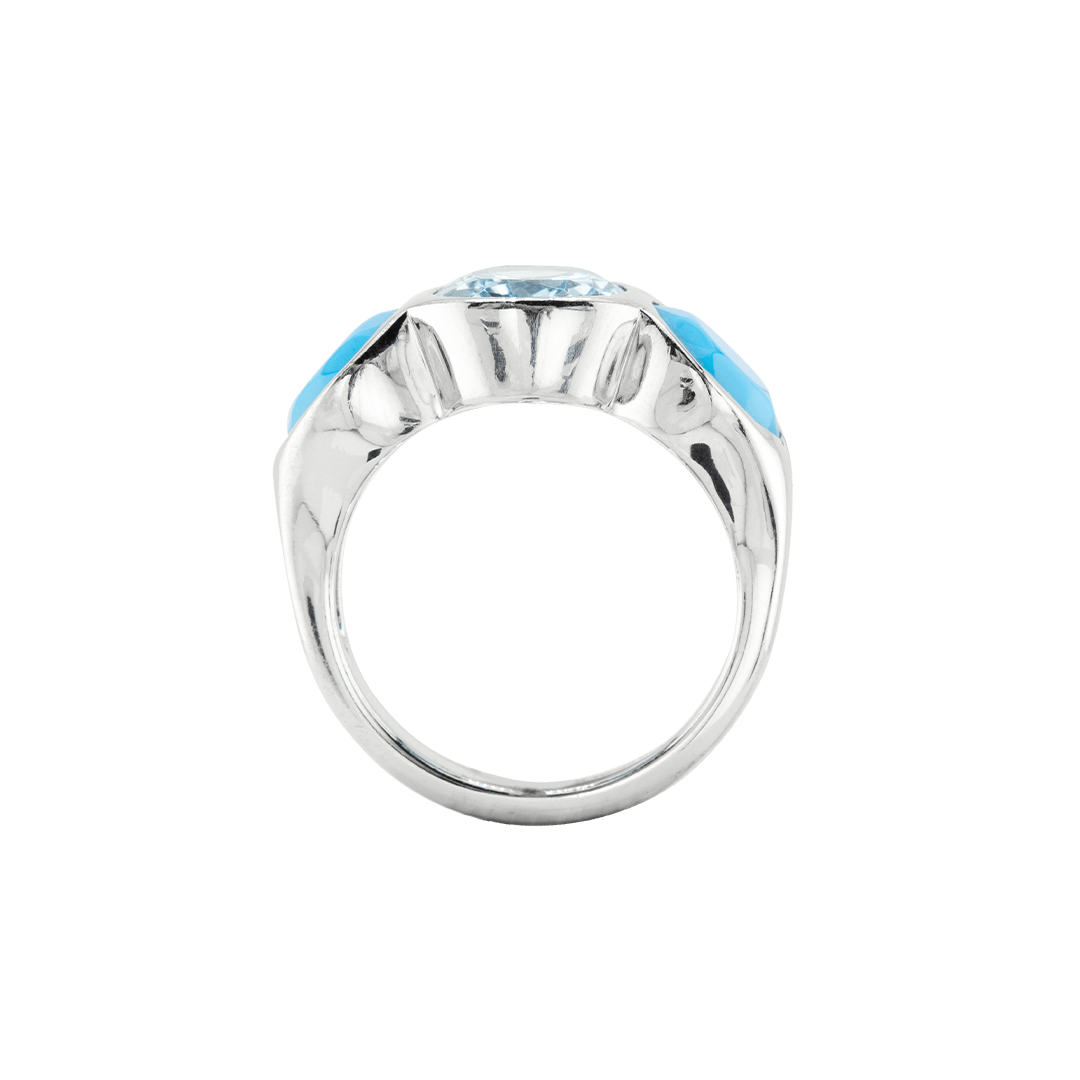 Ring BABSI Weißgold Gr. 58