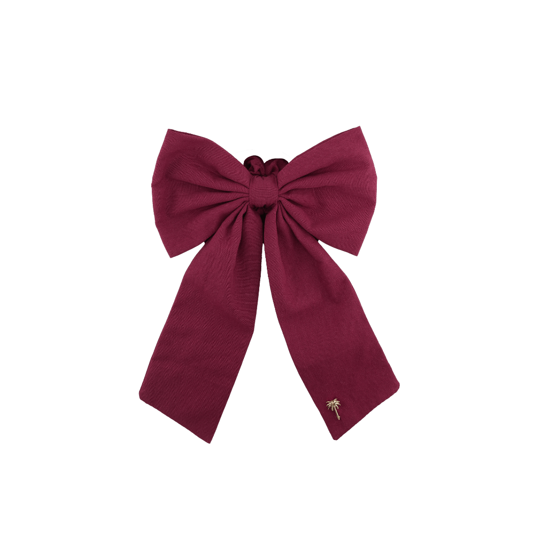 The BOLD BOW - PLUM PEARL