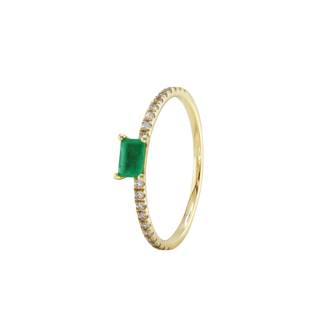 Ring SMILLA Gelbgold Gr. 54
