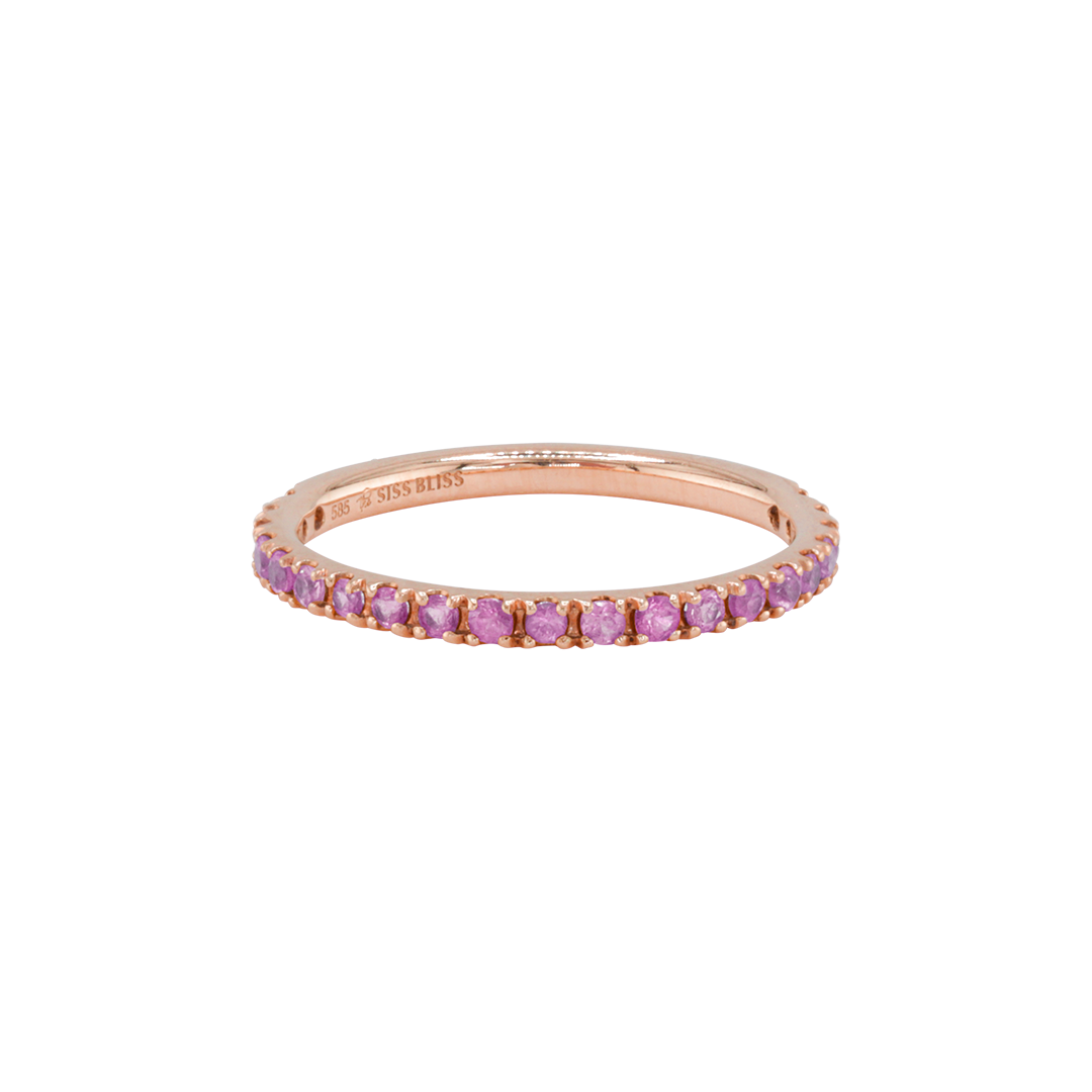 Ring AMELIA PASTELI Roségold Gr. 52 - The SISS BLISS GmbH