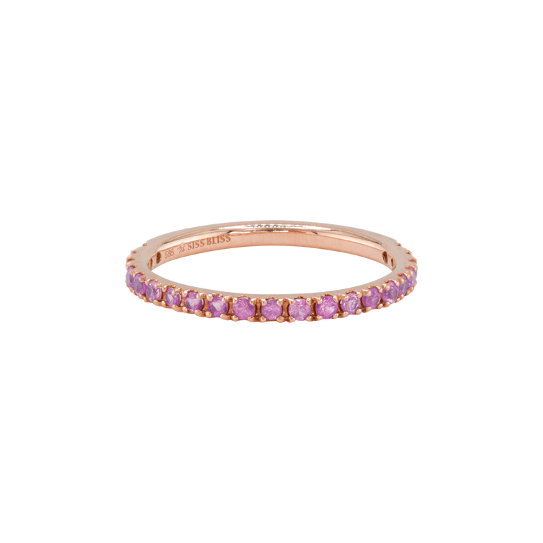 Ring AMELIA PASTELI Roségold Gr. 52 - The SISS BLISS GmbH