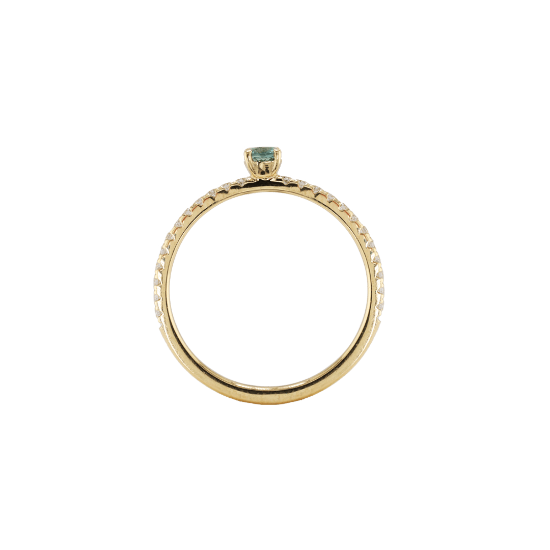 Ring ASTRONOMIC DIAMONDS Gelbgold Gr. 53