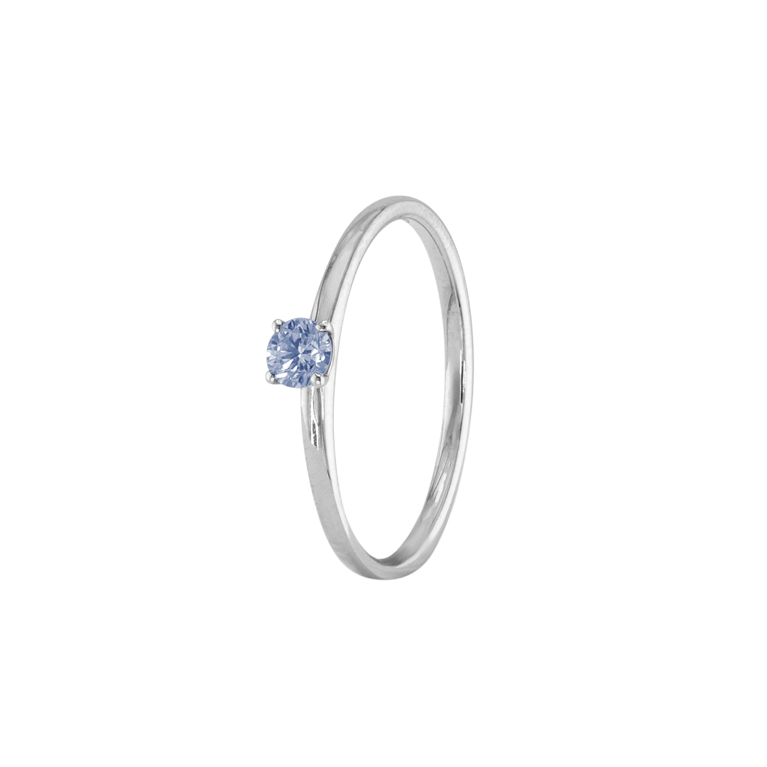 Ring ASTRONOMIC SAPPHIRES Weißgold Gr. 53
