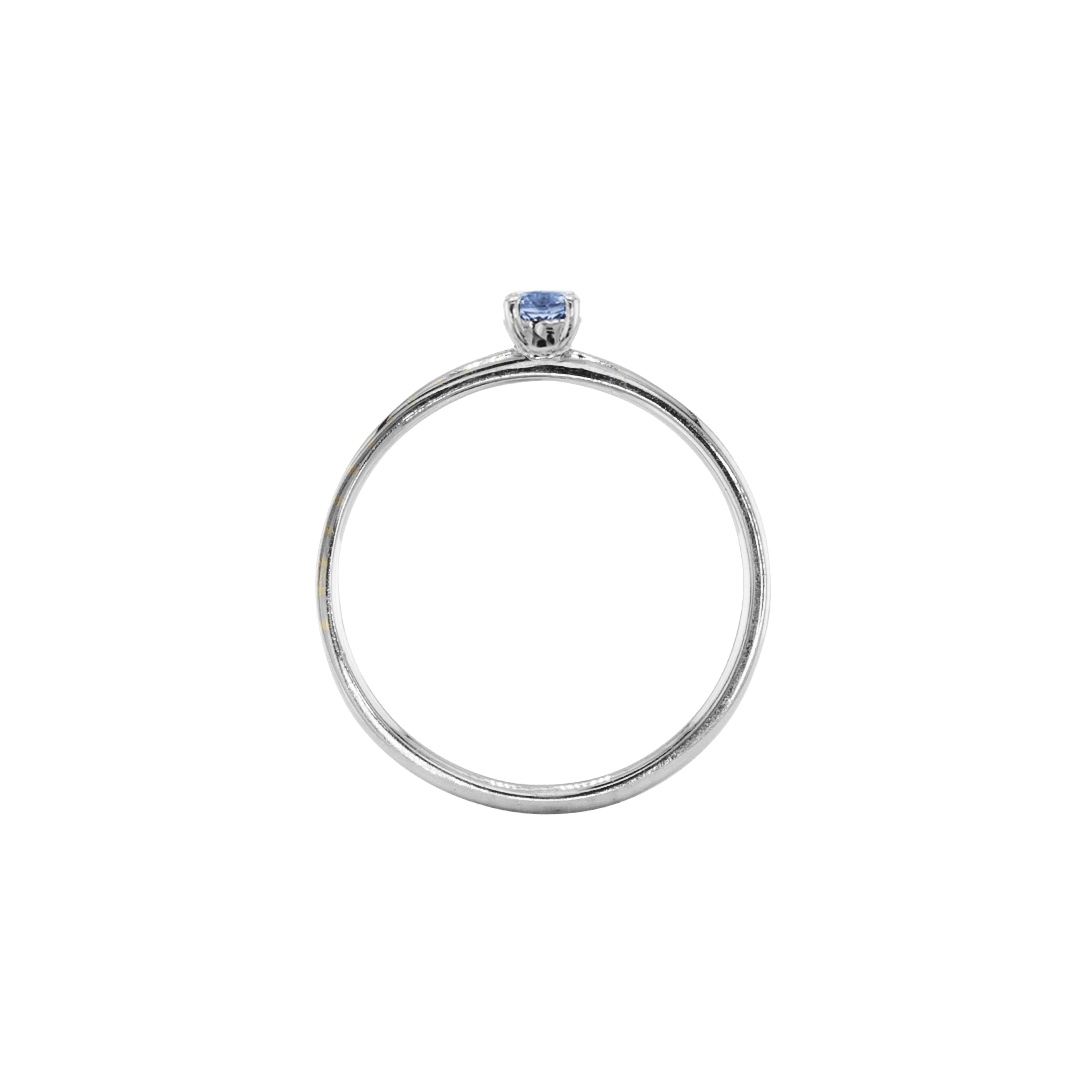 Ring ASTRONOMIC SAPPHIRES Weißgold Gr. 53