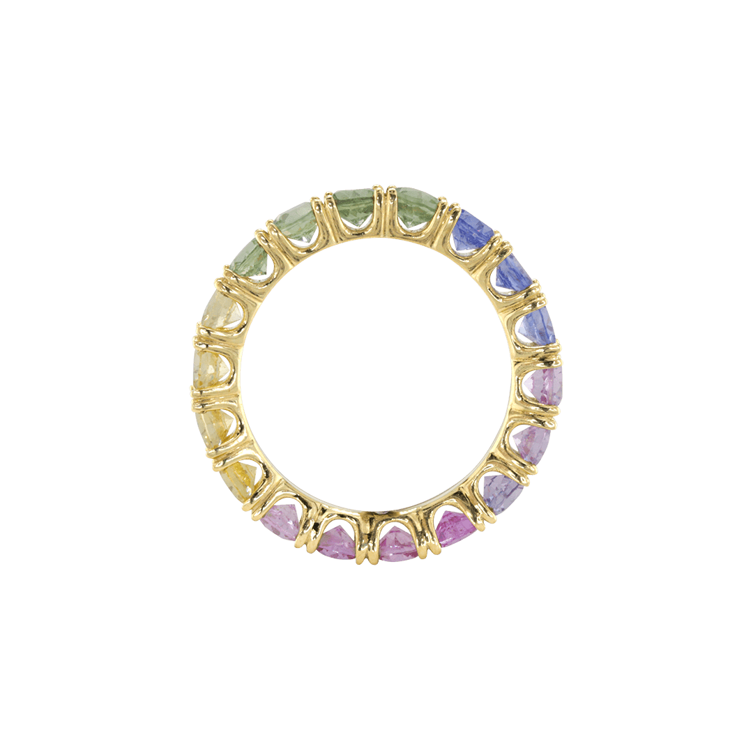 Ring ASTER Gelbgold Gr. 56