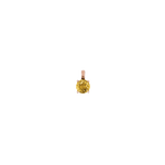 Anhänger ASTRONOMIC SAPPHIRES Gelb (Januar) Roségold (14k)