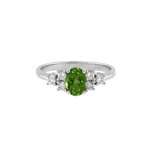 Ring GIGI Weißgold (14k) Turmalin (grün)