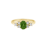 Ring GIGI Gelbgold (14k) Turmalin (grün)