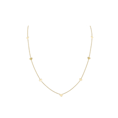 Kette HATI Hearts Gelbgold (8k)