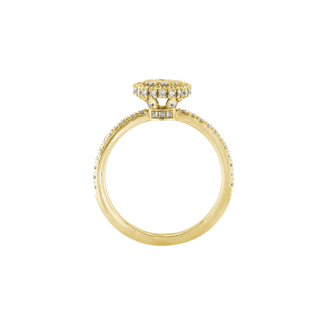 Ring HOLLY Gelbgold Gr. 52