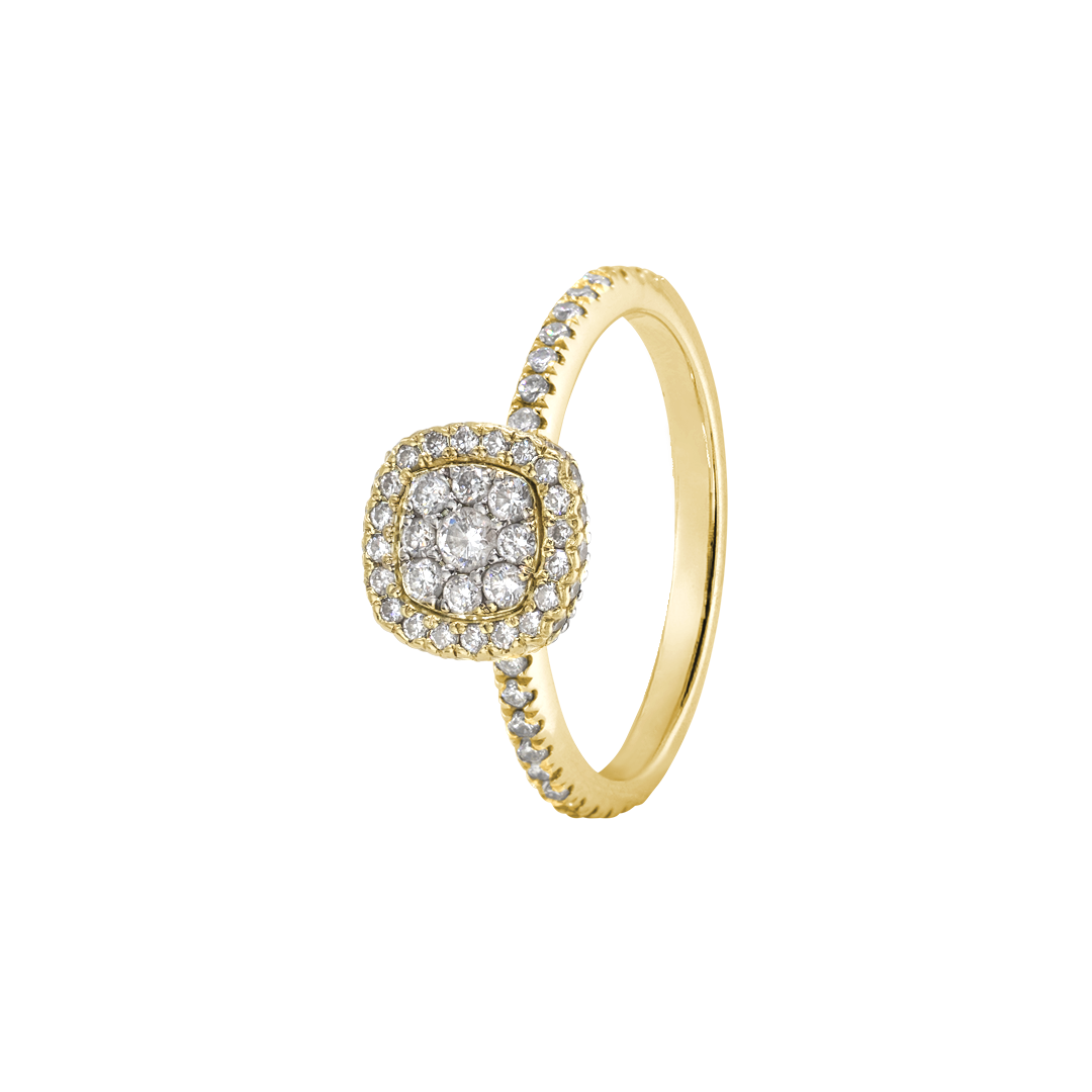Ring HOLLY Gelbgold Gr. 52