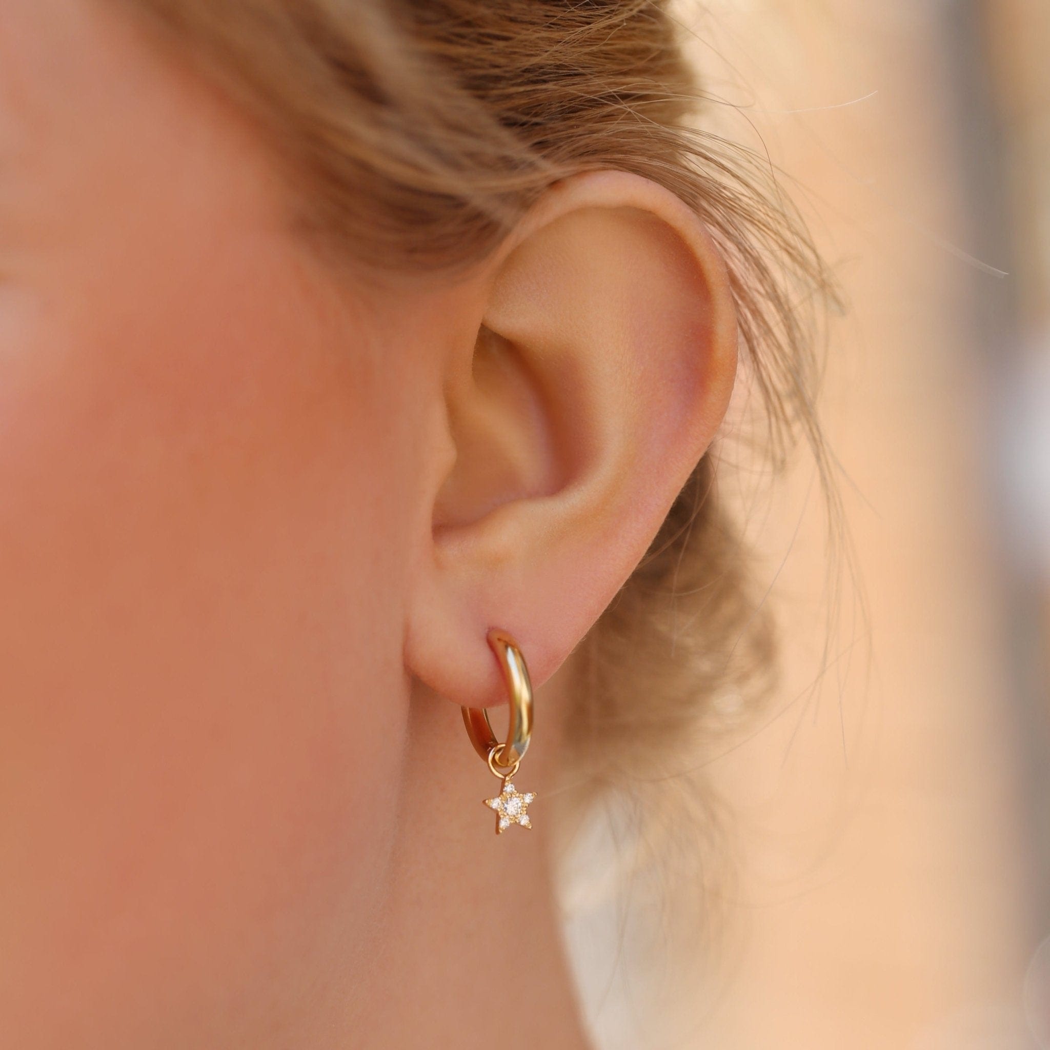 Anhänger EARCHARM Gelbgold