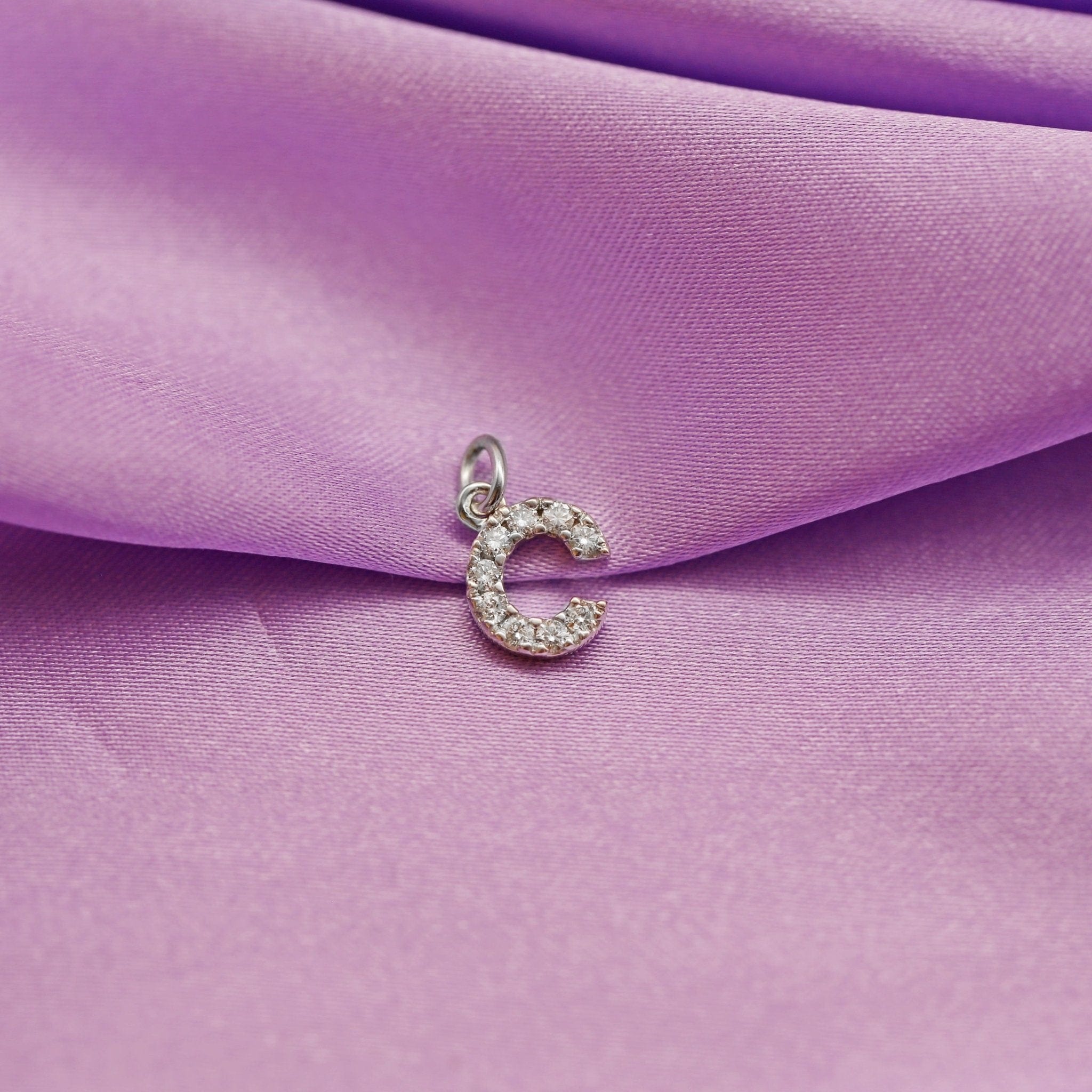 Diamantbuchstabe EMMA (Anhänger für Kette HEDI) - The SISS BLISS GmbH