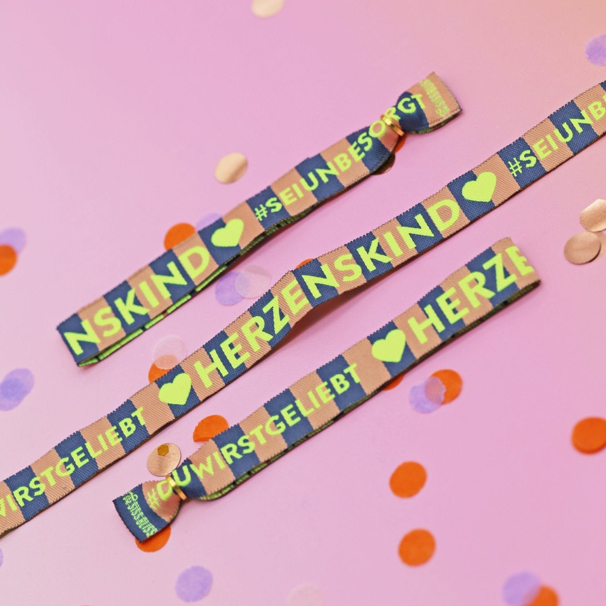 Kids HERZENSKIND Bracelets (3 Stück)
