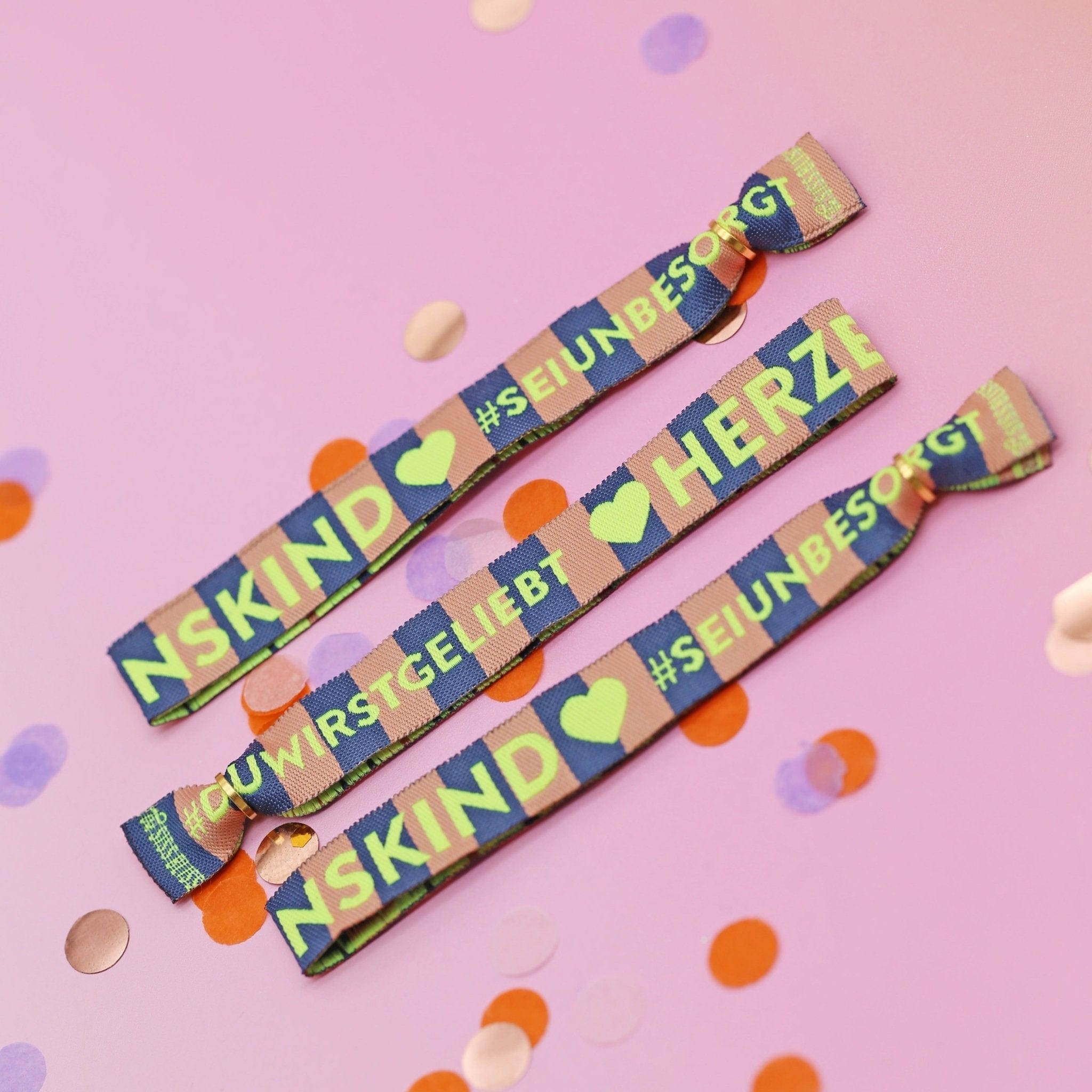 Kids HERZENSKIND Bracelets (3 Stück)