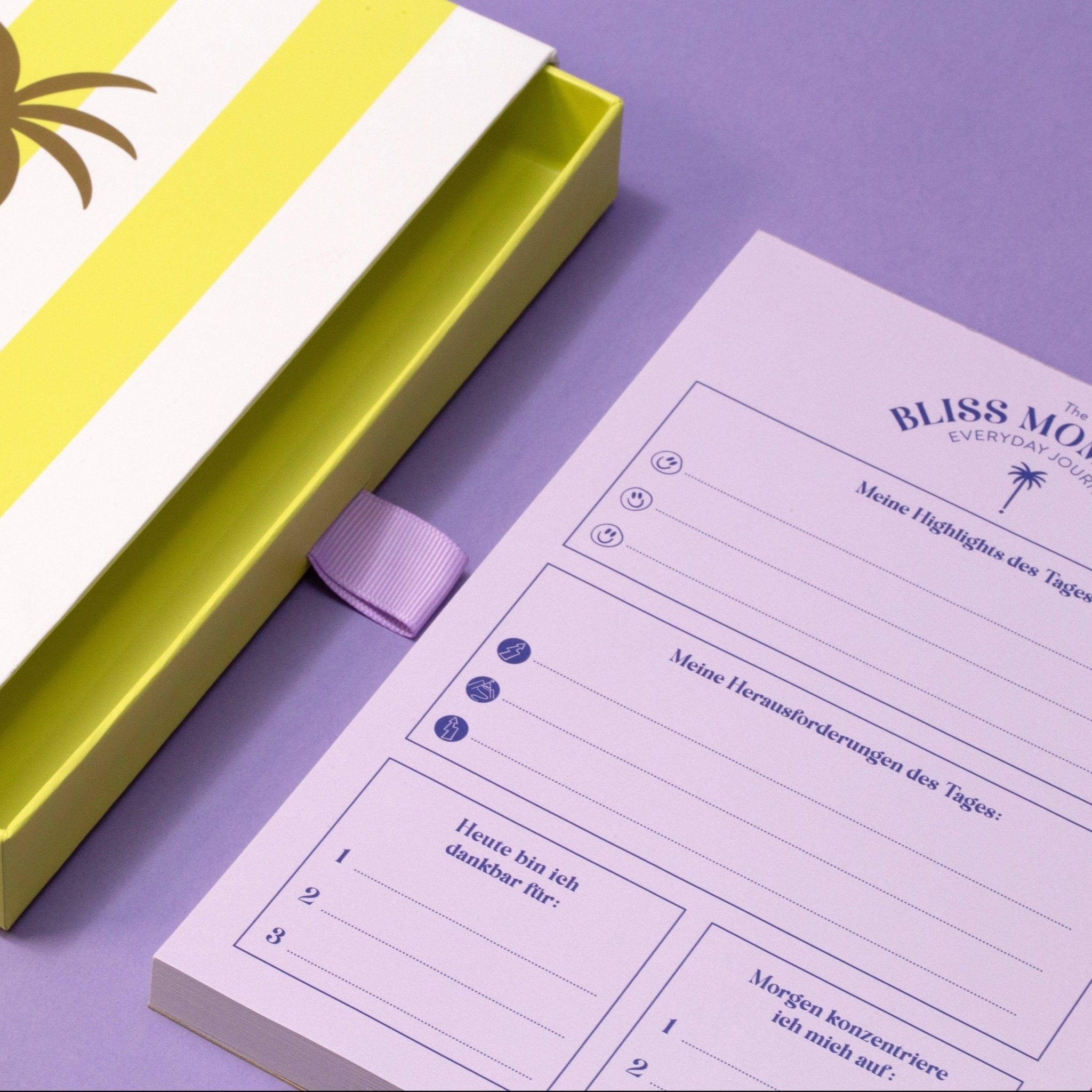 The BLISS MOMENTS Everyday Journal