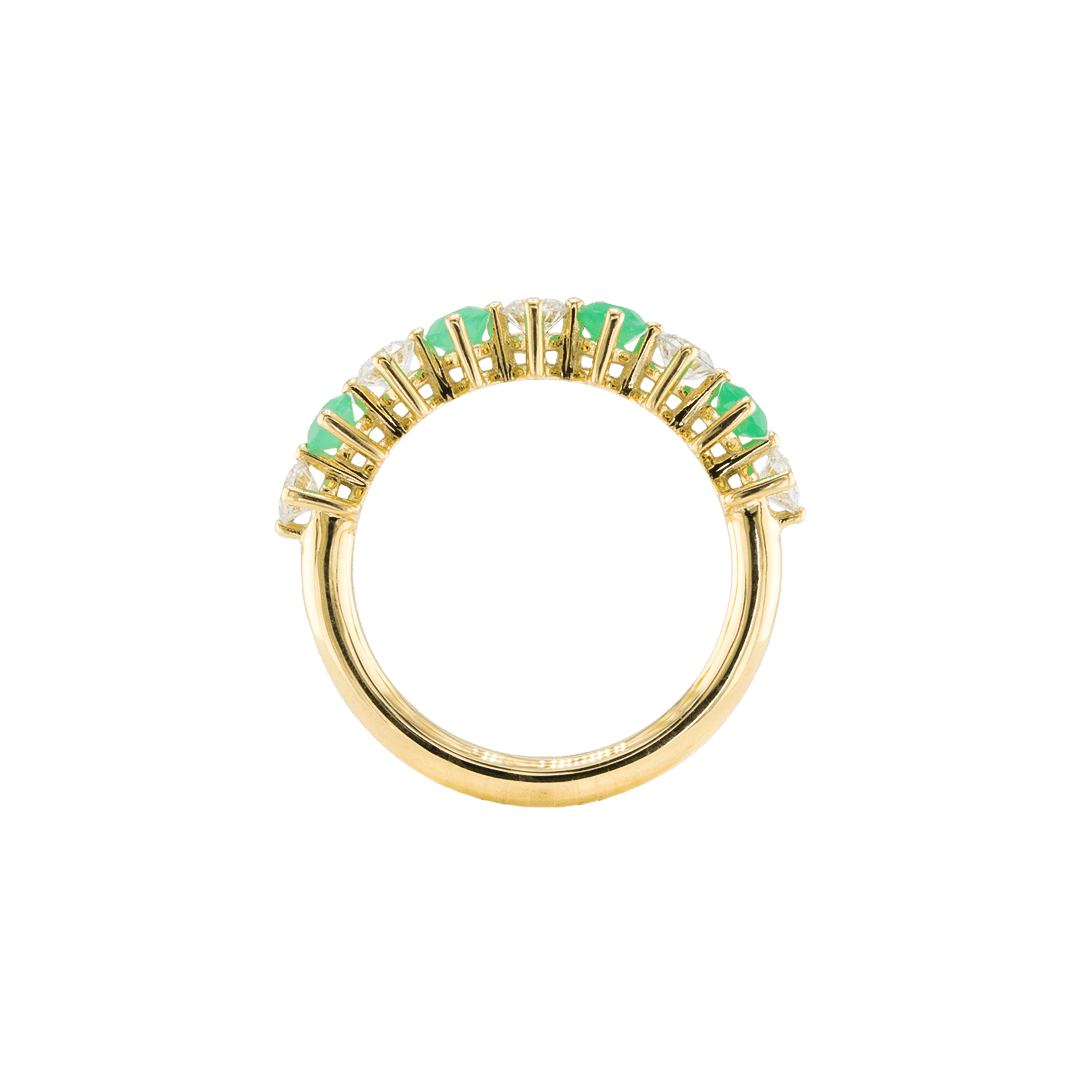 Ring LILLY Gelbgold Gr. 52