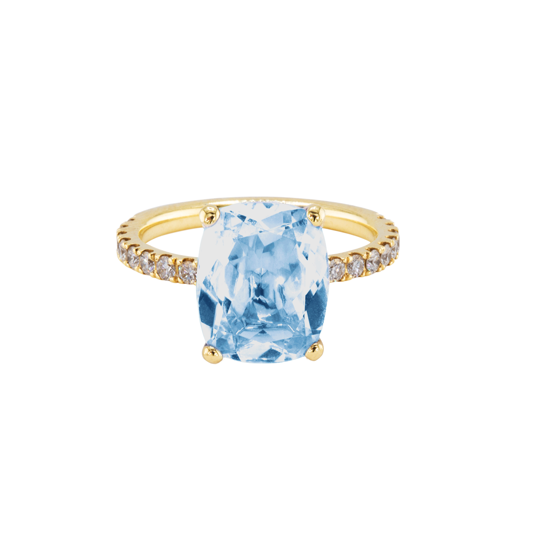 Ring SISSI Gelbgold Gr. 53