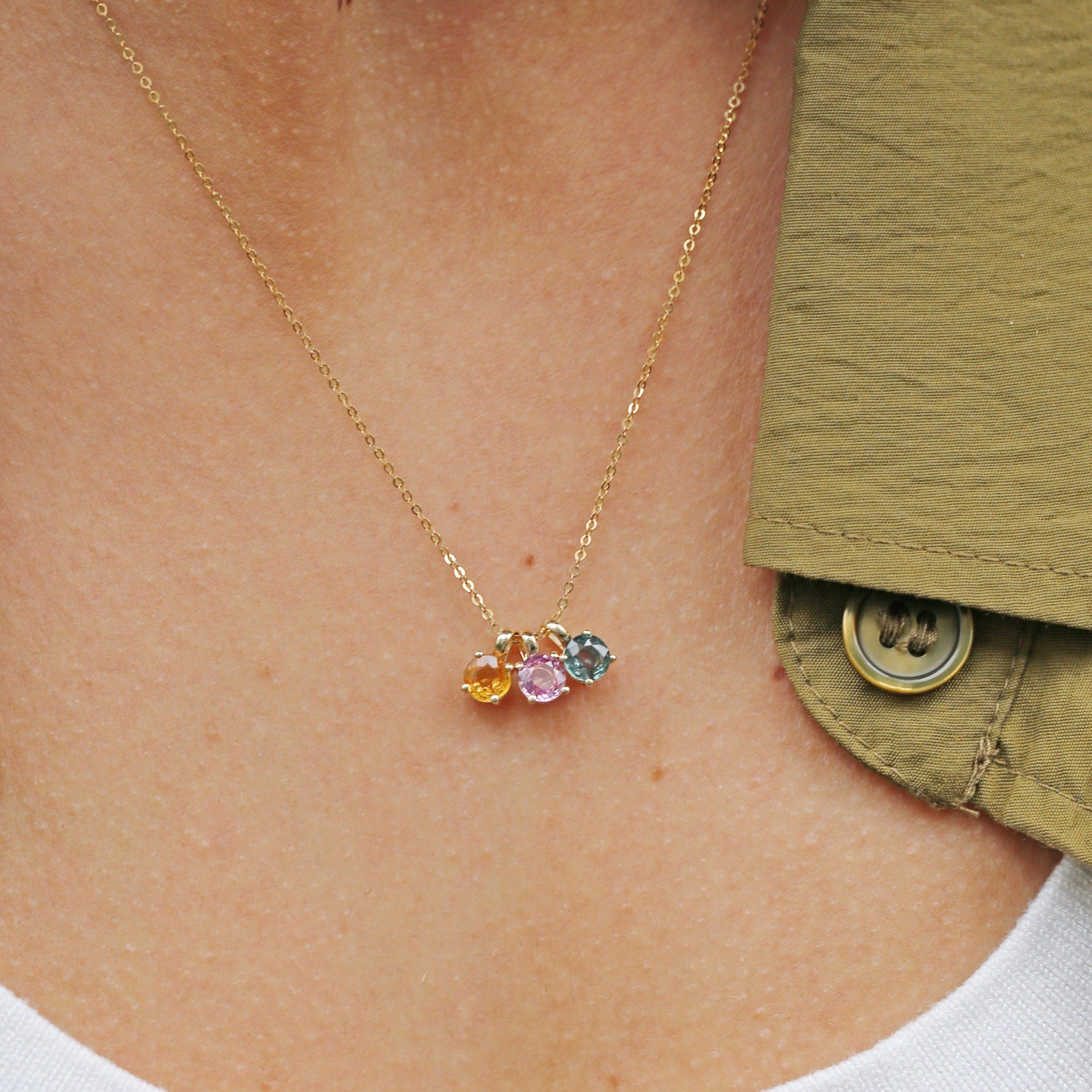 Kette ASTRONOMIC SAPPHIRES - The SISS BLISS GmbH