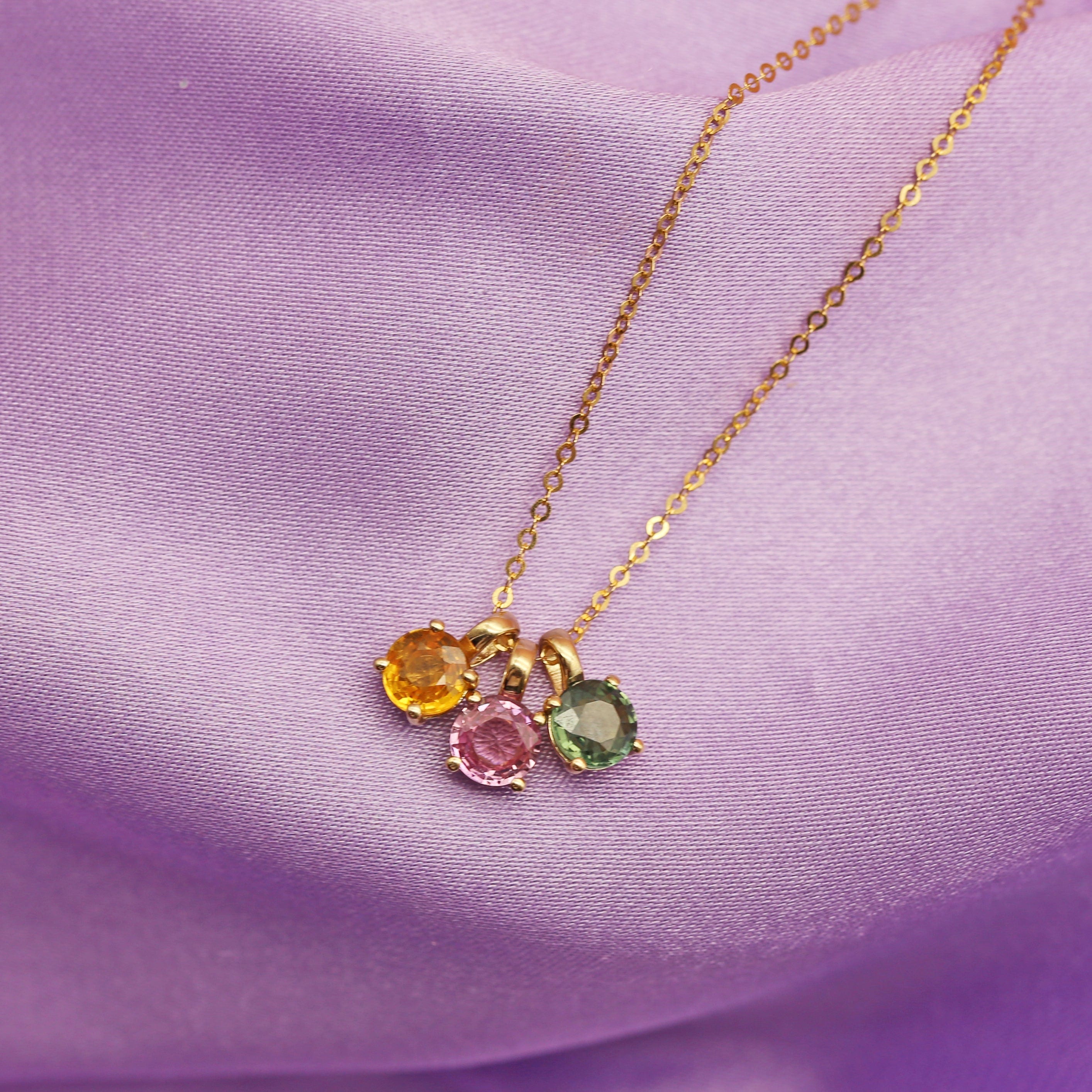 Kette ASTRONOMIC SAPPHIRES - The SISS BLISS GmbH
